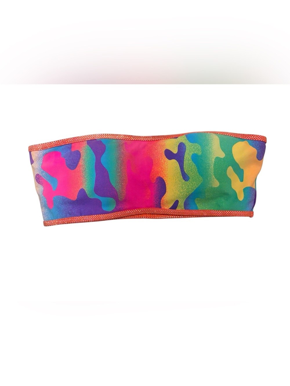 Dippin' Daisy's Revibe Bandeau Bikini Top Size S NWT